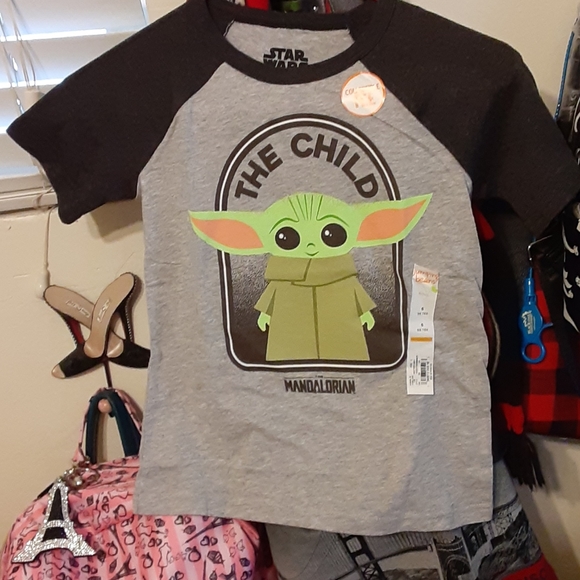 boys baby yoda t shirt